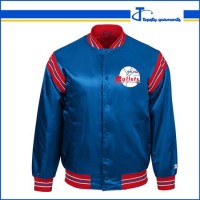 Custom High Quality Fashion Men's Satin Jacket