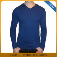 High Quality Men Plain Blank Bamboo T Shirts Wholesale