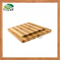 Dual Color Organic Bamboo Kitchen Cutting Board for Meat /Fruit /Cheese/Vegetable