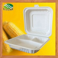 1000ml Cornstarch Disposable Biodegradable Food Box