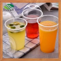 Biodegradable Transparent Disposable PLA Cup Cold with Lid