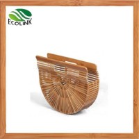 Women Bamboo Tote Bag Handbag