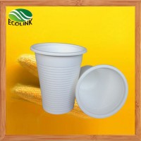 Custom 8oz 250ml Disposable Biodegradable Cup with Cornstarch