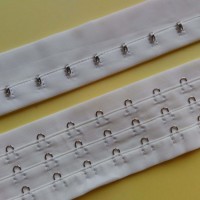 Pre-Shrink Nylon Continuous Hook and Eye Tape-3/4 " 3 Row Uncut Bra Accessories