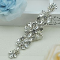 Fashion Beaded Crystal Rhinestone Applique Wedding Accessories