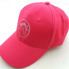 Hot Pink Embroidery Sports Custom Baseball Caps图1