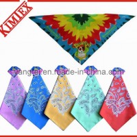 Customized Fashion Printing Dog Triangle Bandana