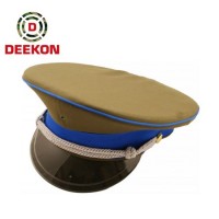 China Factory Supply Wool Peaked Cap for The Solider