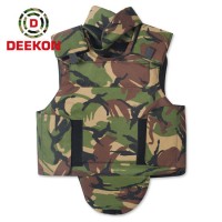 Woodland Camouflage PE Material Nij Ballistic Vest for Army