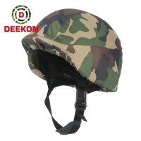 Military Helmet with Camouflage Cloth Pasgt Type Bulletproof Helmet