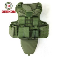 Military Bulletproof Vest with Molle Web Strips on Front and Back Nij 0101.06 Certified