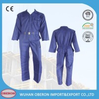 2 Chest Pockets with Button Flaps Safety Work Wear Coverall for Middle Eastern Oil Workers