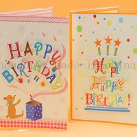 Custom Paper Birthday Musical Greeting Invitation Card