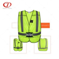 5 Point Breakaway Polyester Mesh Fabric Traffic Reflective Safety Vest Dfv1077