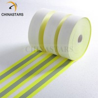 Reflective Fabric High Visibility Flame Retardant Warning Tape for Firefighter