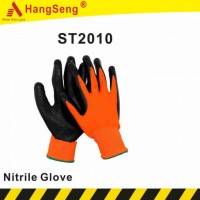 Regular Smooth Nitrile Coated Safety Work Glove (ST2010R)