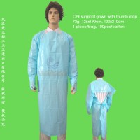 Disposable CPE Surgical Gown