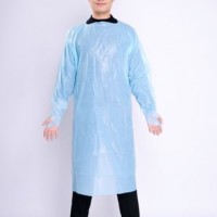 Disposable Standard Thumb Loop CPE Gowns