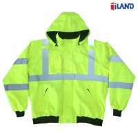 MID-Weight Hi-Visibility Coat Safety Jacket