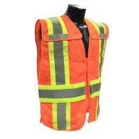 Safety Vest with Pockets for Road Safety Protection