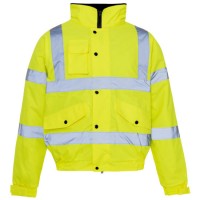 Reflective Traffic Jacket for Unisex Adult Safety Clothing