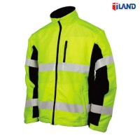 3 Layer Hi-Visibility Reflective Softshell Jacket Coat  Waterproof and Breathable