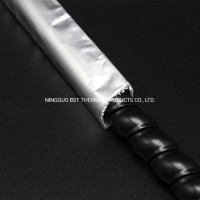 Aluminized Pet Film Coated Fiberglass Heat Reflective Sleeve