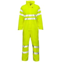 High Visibility Safety Workwear Suits with En20471 Yellow Jacket Pants Trousers Overalls