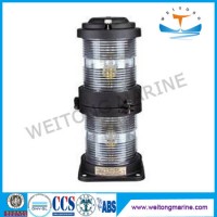 Stainless Steel Waterproof Marine Boat Running Lights Double-Deck Stern Light Lamp