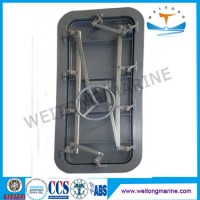 Custom CCS ABS Steel/Aluminum Quick Acting Marine A60 Fire Proof Watertight Door for Ships