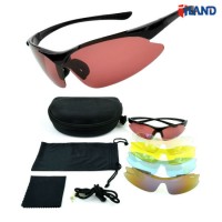 Exchangeable Lens Anti Impact Resistant Safety Glasses Eye Protective