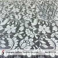 Dress Fabric Swiss Voile Lace Fabric Elastic Lace Fashion Lace (M2174)