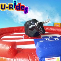 Inflatable Big Body Mechanical Bull Toys in Best Selling 2017