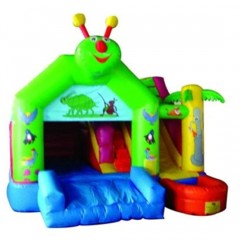 Inflatable Combo Bouncer Jumping Bouncy Castle with Slide图1