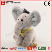 Elephant Custom Plush Stuffed Animal with Logo