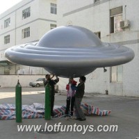 Inflatable Sky Advertising UFO Zeppelin Blimp Helium Hydrogen Balloon (HB-01)