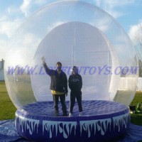 2016 Advertising Exhibition Outdoor Christmas Decoration Giant Snow Globe