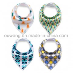 Wholesale Popular Eco-Friendly Baby Bandana Drool Bibs图1