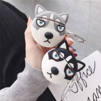 Husky Case for Airpods Earphone Protect Cover Silicone Shockproof