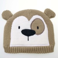 Winter Children's Cartoon Embroidered Hat