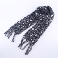 Factory Custom Woven Children's Leopard Print Scarf