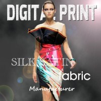 Digital Printed Satin Fabric