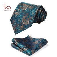 2019 New High Quality Mens Jacquard Paisley Woven OEM Custom Silk Tie