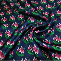 16mm Heavy Wholesale Customized Printed 100% Silk Twill Fabric Construction