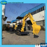 Hblk 1800kg Excavator Mini Crawler Excavator