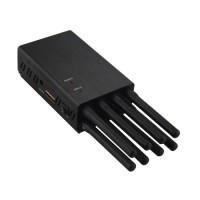 Enhanced 8 Channel Handheld Car GPS Jammer Signal Blocker High Power Combination Unit