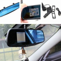 2.8" HD Night Vision Mirror Camera Car DVR Video Recorder