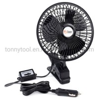 Clip Mounted 12V/24V 6 Inch Car Fan