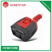 Mini Car Inverter 12V to 110V-220V-240V with 5V 2.1A Charger