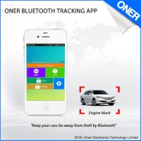 GPS Bluetooth Tracker with Free Tracking APP and System